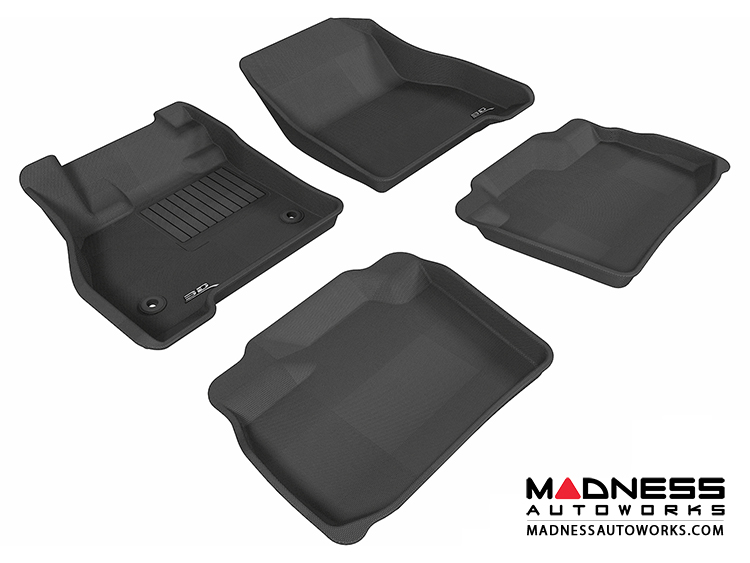 Nissan Leaf Floor Mats (Set of 4) - Black by 3D MAXpider
